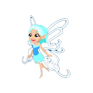 Blue Glow Wing Pixie